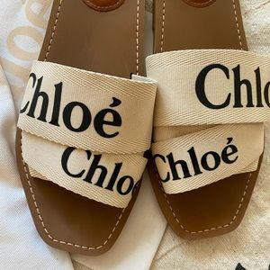 Chloe slides size 38